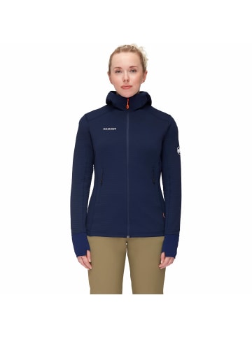 Mammut Fleecejacke Taiss Light mit Kapuze in Marine