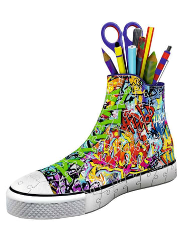 Ravensburger Ravensburger Puzzle 108 Teile Konstruktionsspiel Sneaker Graffiti in bunt