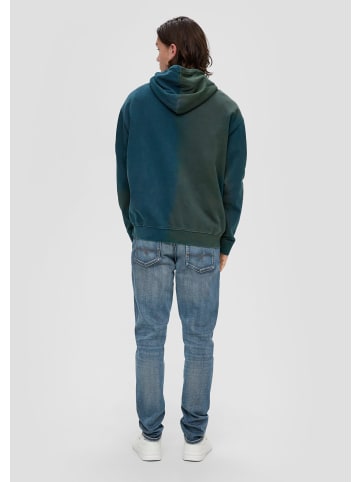 QS Sweatshirt in 6765_petrol