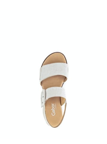 Gabor Komfort Sandalen für Damen in creme