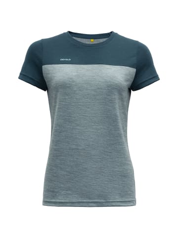 DEVOLD W NORANG MERINO 150 TEE in Camel