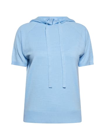 usha BLUE LABEL Damen Hoodie in HELLBLAU