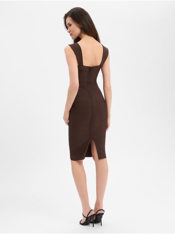 Lipsy Kleid in schoko - 0001