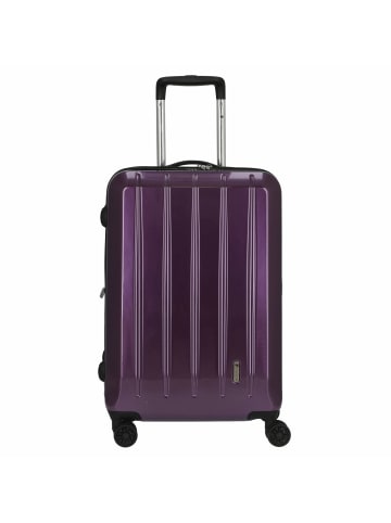 Check.In London 2.0 - 4-Rollen-Trolley 67 cm (orange) in carbon schwarz