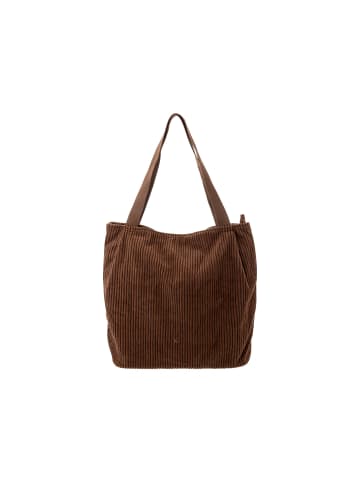 Prato SC01-1 Breitcord Shopper Stylische Allround-Bag in mocha