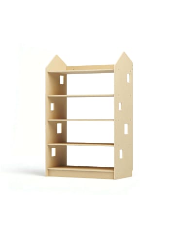 BusyKids Garderobenregal in Natur 120 x 75 x 41 cm