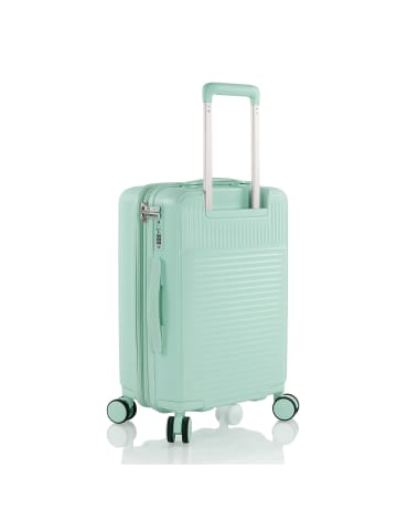 Heys Pastel 4 Rollen Kabinentrolley S 53 cm mit Dehnfalte in mint