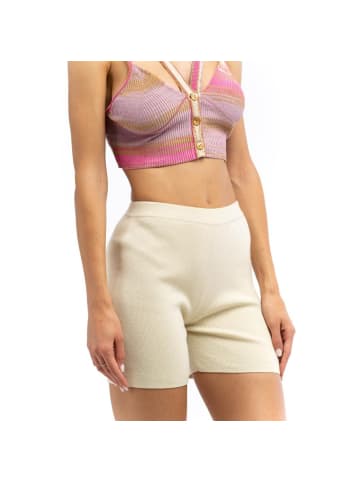 Patrizia Pepe Beige Nylon Leggings
