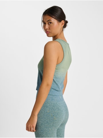 Hummel T-Shirt Hmlyoga Damen in BALSAM/FROSTY GREEN