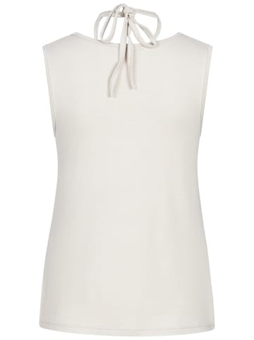 Cloud5ive Cloud5ive Cloud 5ive Viscose Neckholder Top with Ring-Detail in beige