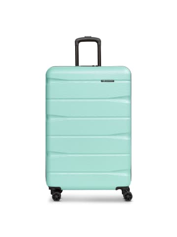 Franky Munich 4.0 4 Rollen Trolley L 76 cm mit Dehnfalte in mint shiny