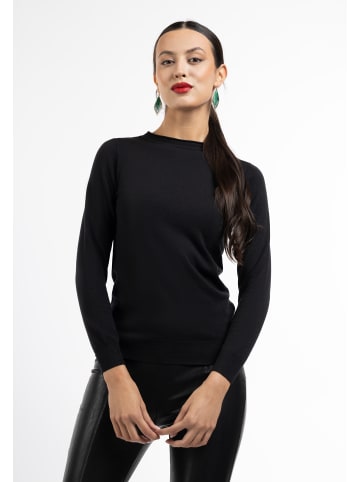 faina Damen Pullover in SCHWARZ