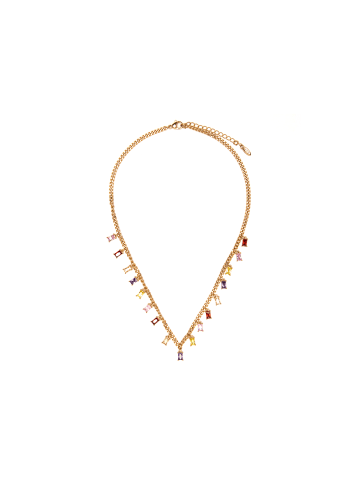 Luxenter Halskette Enfo mit 18 Karat Gelbgold-Finish – ENFO