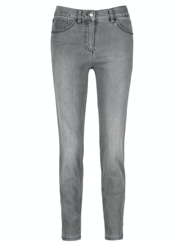 Gerry Weber Jeans 5-Pocket Best4me Cropped in Grau