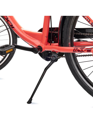 S'COOL Kinderfahrrad - chiX 24 Zoll 3-Gang | ab 8 Jahre - Coral/Dark Red