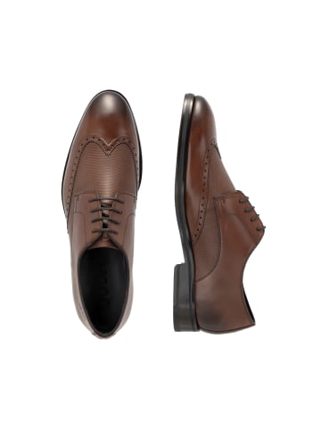 JOOP! Lace Up 'Piatto Clyde Brogue in Dunkelbraun'