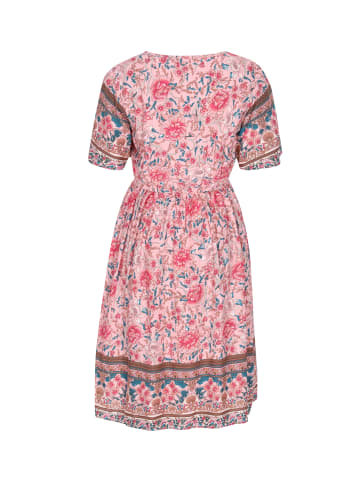 gaya Women Dress in Light Rose Multicolor