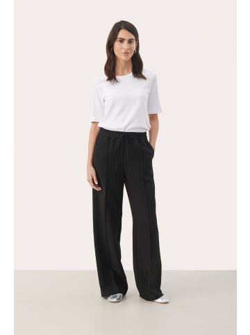PART TWO Pants Suiting EvalynnPW in Black