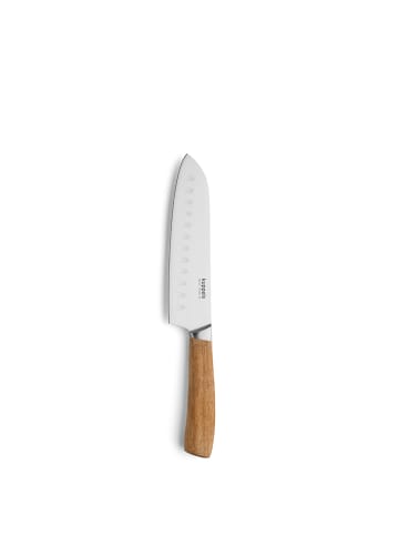 Kuppels Santokumesser 7" WOOD in braun