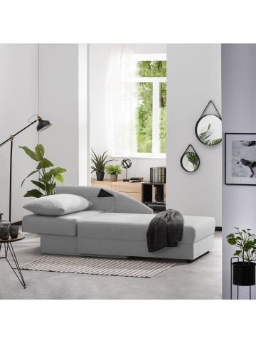 58 aufm Kessel RECAMIERE Armlehne rechts Kalila Bezug Flachgewebe Kunststoff / hellgrau