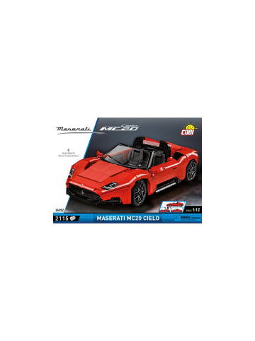 Cobi Bausteine Set Rennwagen Maserati MC 20 Cielo, ab 11 Jahre