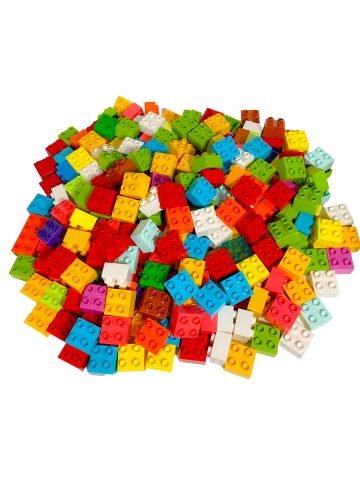 LEGO DUPLO® 2x2 Bausteine Bunt Gemischt 3437 - ab 18 Monaten in multicolored