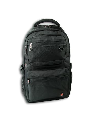 Travel n meet Businessrucksack, Freizeitrucksack Travel N Meet Rucksack schwarz ca. 38cm