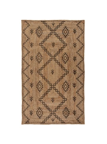 KADIMA DESIGN Jute-Teppich Naturfaser NEATH Geometrisch Abstrakt Boho Klassisch