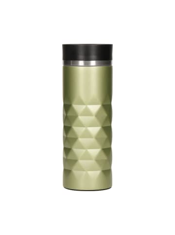 elasto Thermobecher "Diamond" in grün - 450 ml