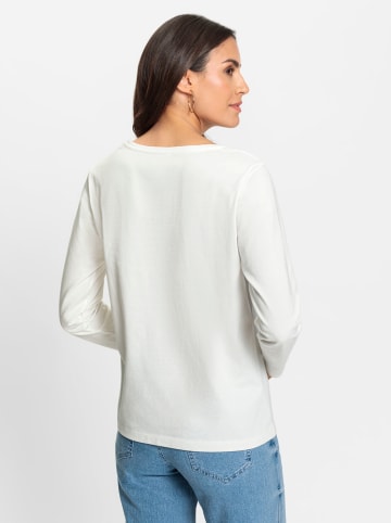 WITT WEIDEN Rundhalsshirt in ecru