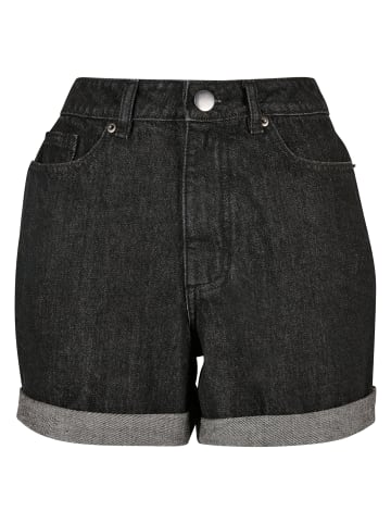 Urban Classics Jeans-Shorts in black washed