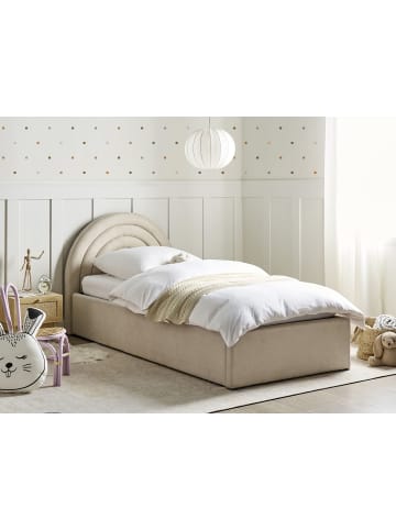 Beliani Kinderbett ANET in Beige - (W) 106 x (H) 100 x (L) 218 cm