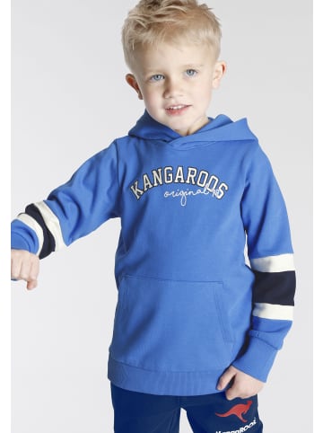 Kangaroos Kapuzensweatshirt in royalblau