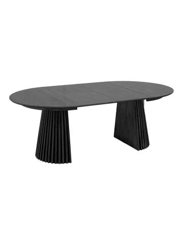 ebuy24 Esstisch Osaka Schwarz 120 x 120 cm