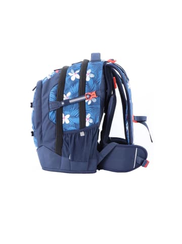 2Be 3er Set Schulrucksack Blue in Blue