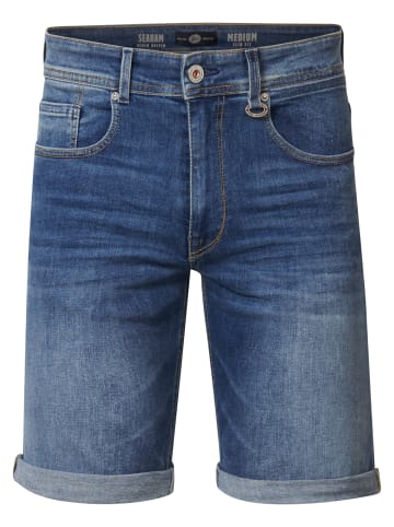 Petrol Industries Seaham Slim Fit Denim-Shorts Summersway in Blau