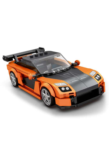 COFI 1453 Reobrix 804 Sportwagen 1:24 Klemmbaustein Auto 367 Teile ab 14 in Orange Schwarz