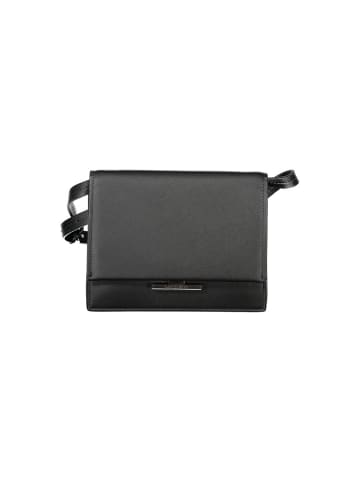 Calvin Klein Schwarze Polyurethan-Schultertasche