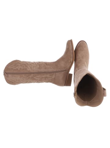 Ital-Design Stiefel in Hellbraun