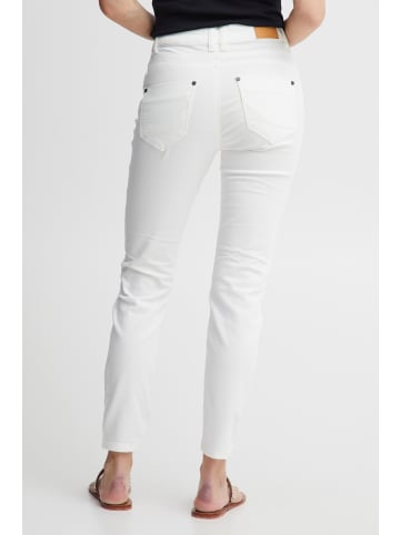 PULZ Jeans Casual Hose PZROSITA skinny fit in Blanc de Blanc