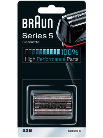 Braun Series 5 Ersatzscherkopf Kombipack 52B in Schwarz