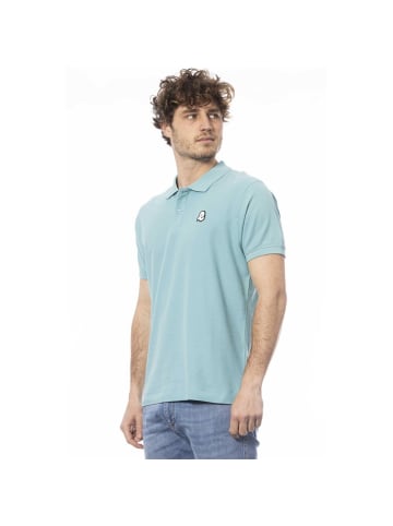 Invicta Blau Hell Baumwolle Herren Polo Hemd