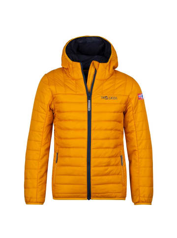 Trollkids Steppjacke "Eikefjord" in Goldgelb/Blau