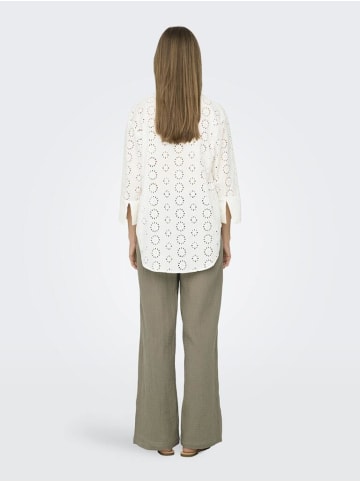 JDY Langarmbluse in Cloud Dancer