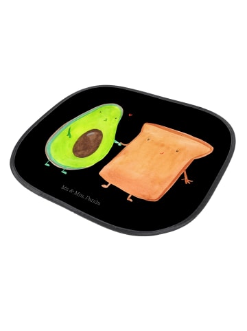 Mr. & Mrs. Panda Sonnenschutz Auto Avocado Toast ohne Spruch in Schwarz