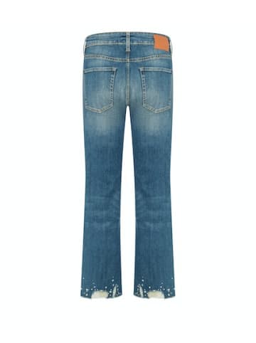 CAMBIO  Straight Leg Jeans für Damen in blau