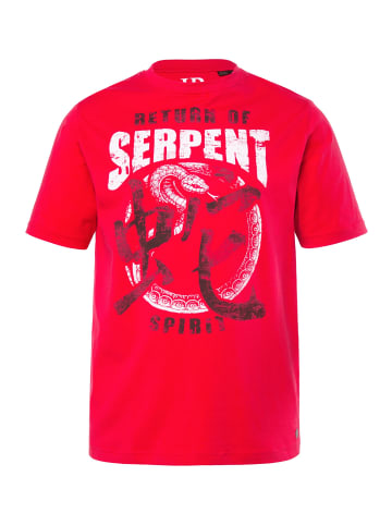 JP1880 Kurzarm T-Shirt in samtrot