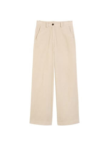 Cordhose wide in Light Oat