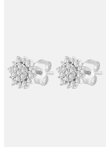 Diamant Exquis Ohrringe aus 585 Weißgold mit Diamant