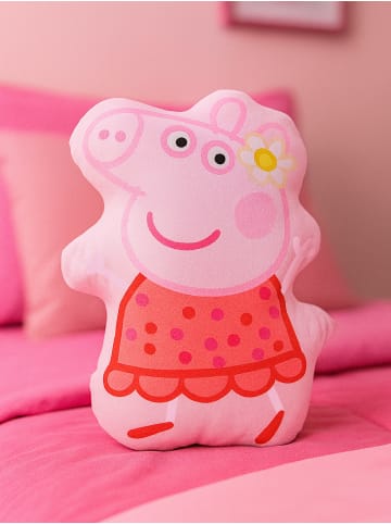 Peppa Pig Peppa Wutz Kissen Peppa Pig Plüsch Dekokissen 37 x 26 cm in rosa